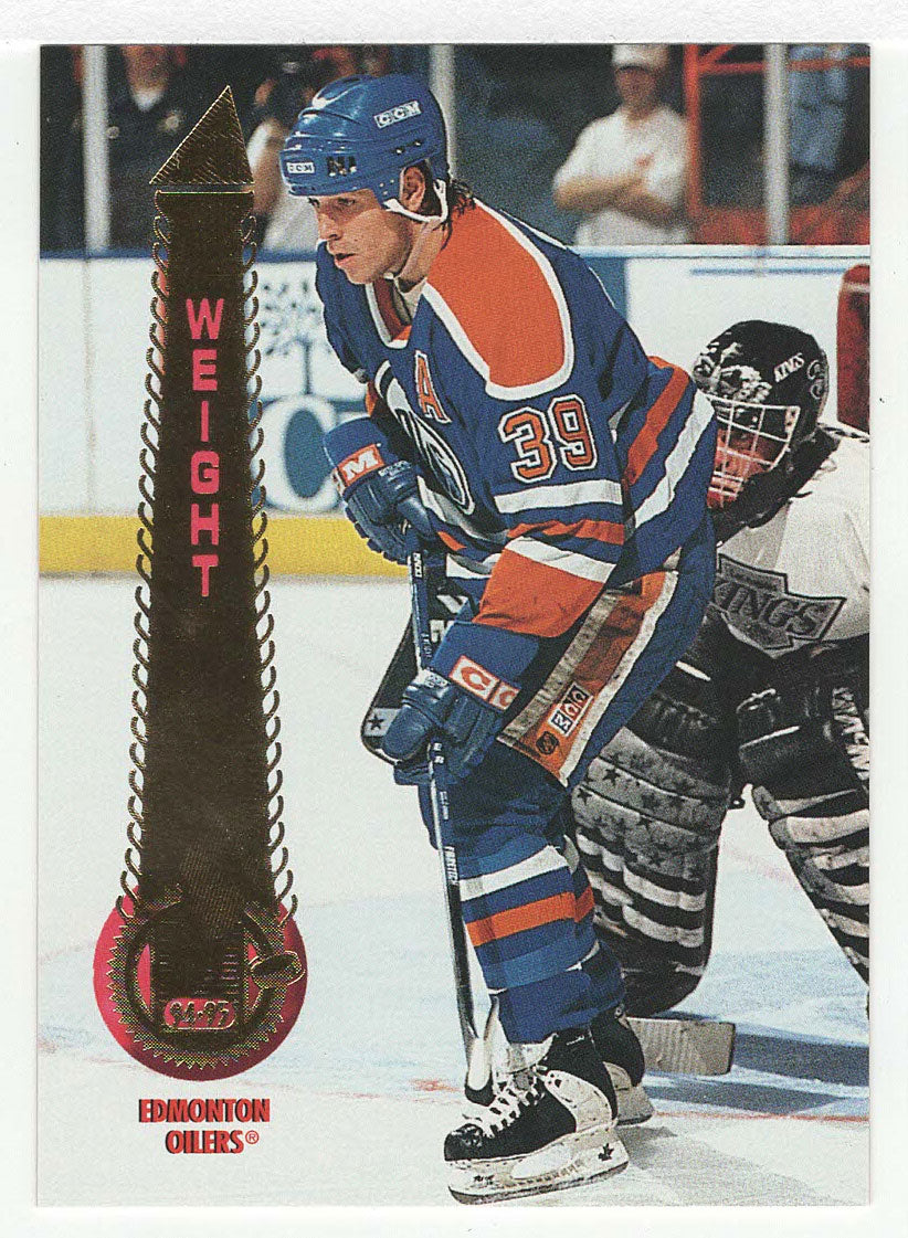 Doug Weight - Edmonton Oilers (NHL Hockey Card) 1994-95 Pinnacle # 18 Mint