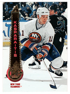 Darius Kasparaitis - New York Islanders (NHL Hockey Card) 1994-95 Pinnacle # 26 Mint