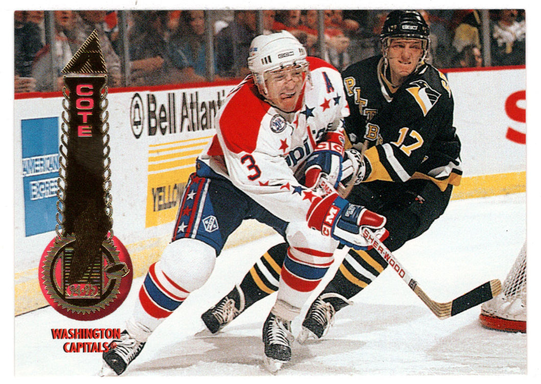 Sylvain Cote - Washington Capitals (NHL Hockey Card) 1994-95 Pinnacle # 33 Mint
