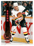 Jeff Brown - Vancouver Canucks (NHL Hockey Card) 1994-95 Pinnacle # 34 Mint