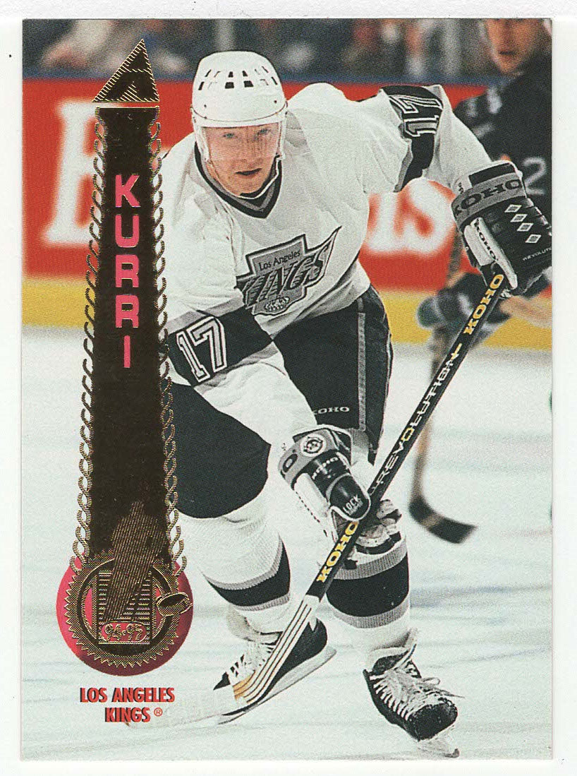 Jari Kurri - Los Angeles Kings (NHL Hockey Card) 1994-95 Pinnacle # 35 Mint