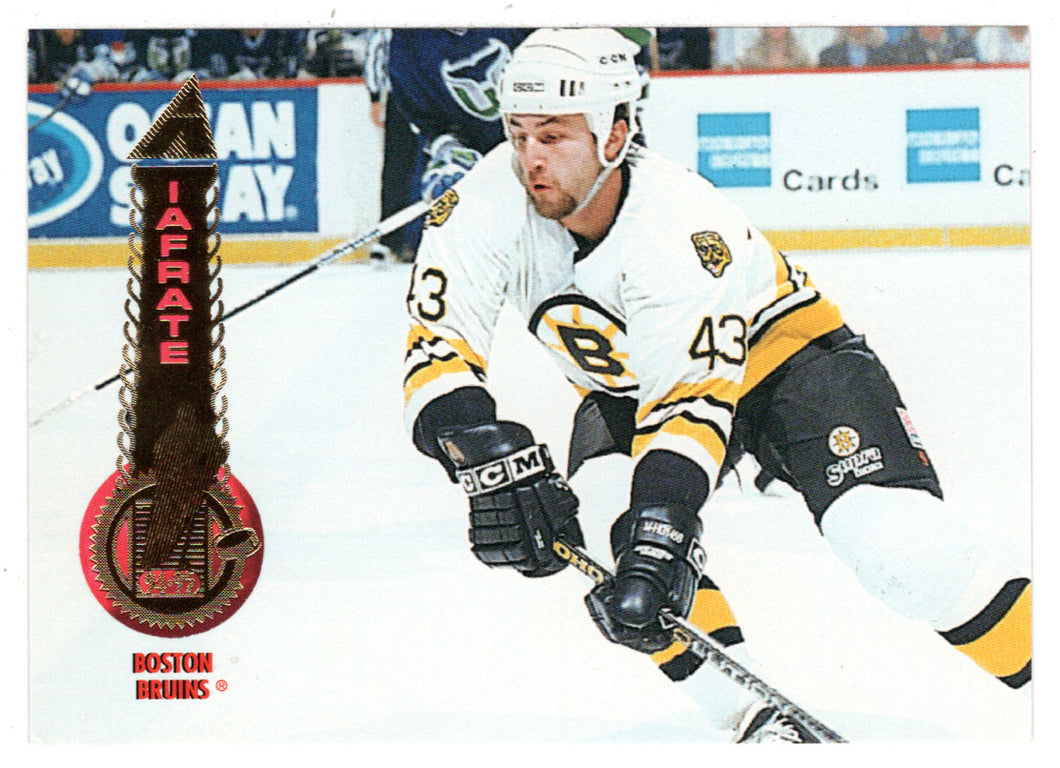 Al Iafrate - Boston Bruins (NHL Hockey Card) 1994-95 Pinnacle # 39 Mint