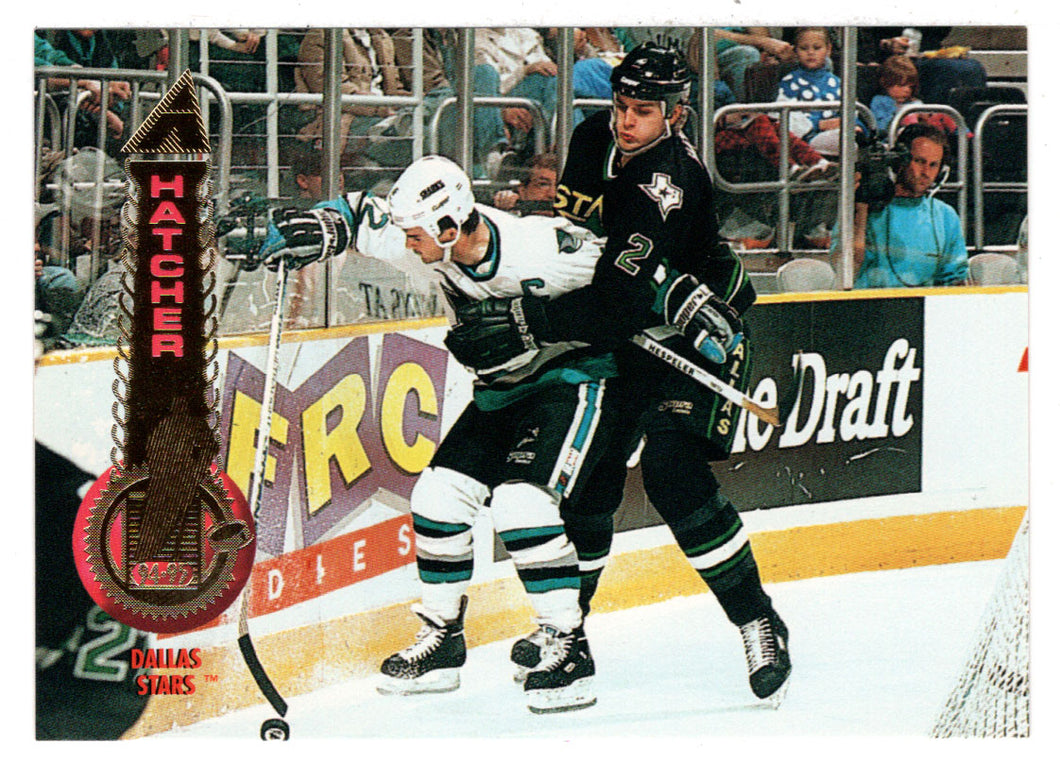 Derian Hatcher - Dallas Stars (NHL Hockey Card) 1994-95 Pinnacle # 55 Mint