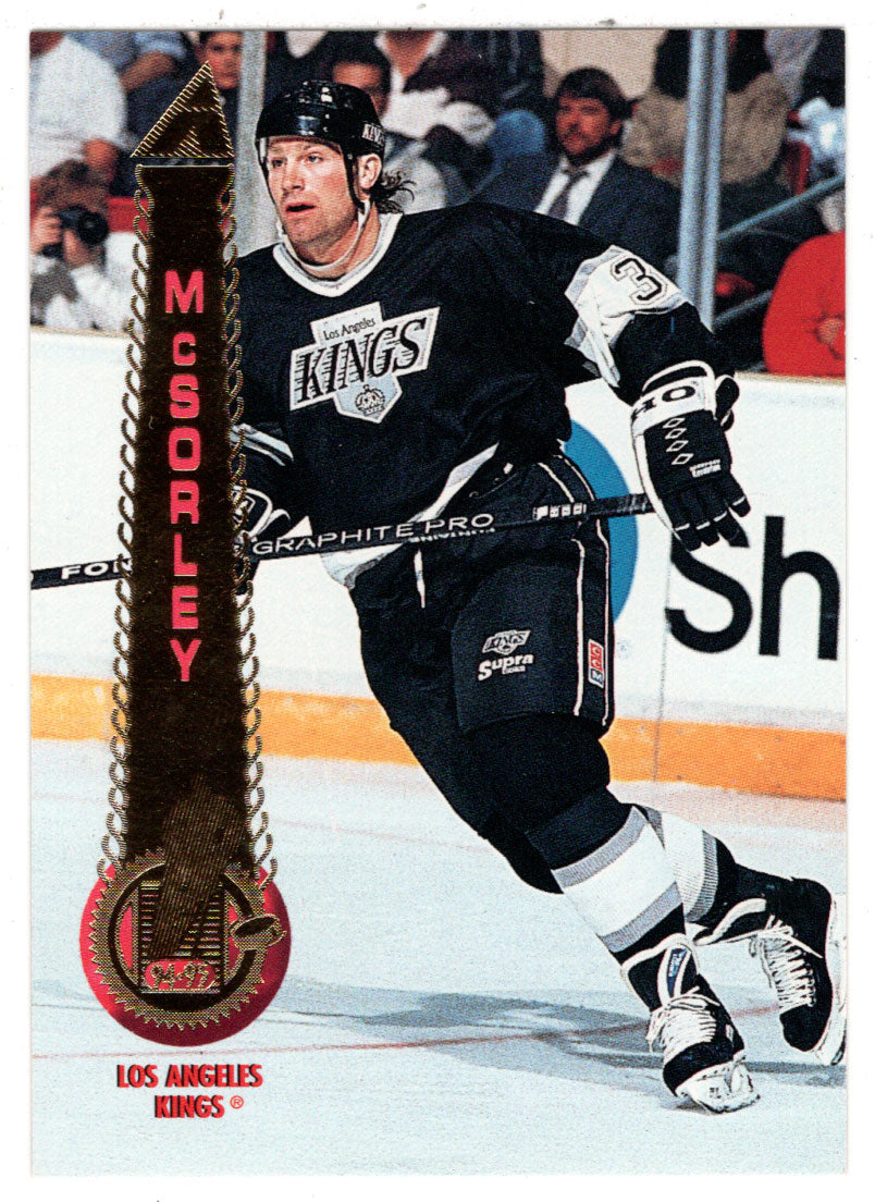 Marty McSorley - Los Angeles Kings (NHL Hockey Card) 1994-95 Pinnacle # 61 Mint