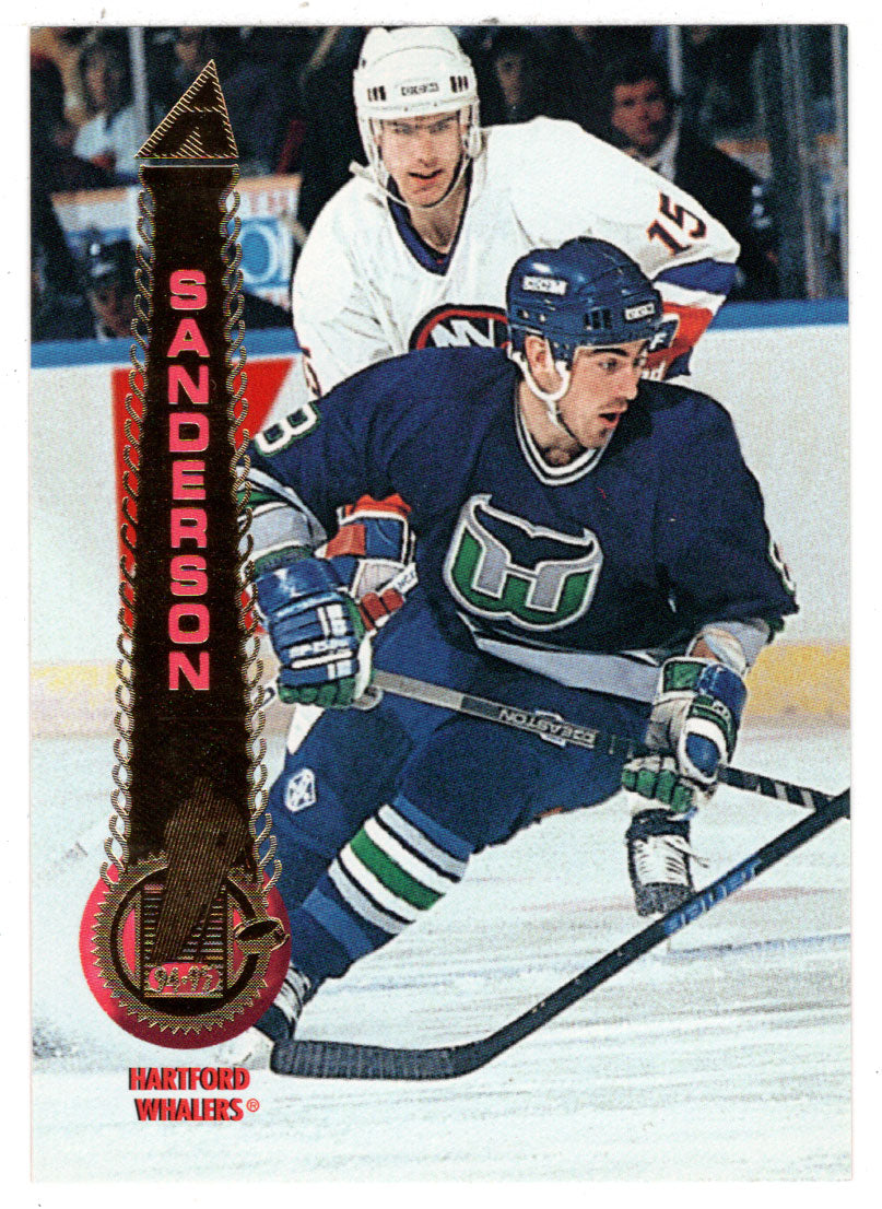Geoff Sanderson - Hartford Whalers (NHL Hockey Card) 1994-95 Pinnacle # 63 Mint