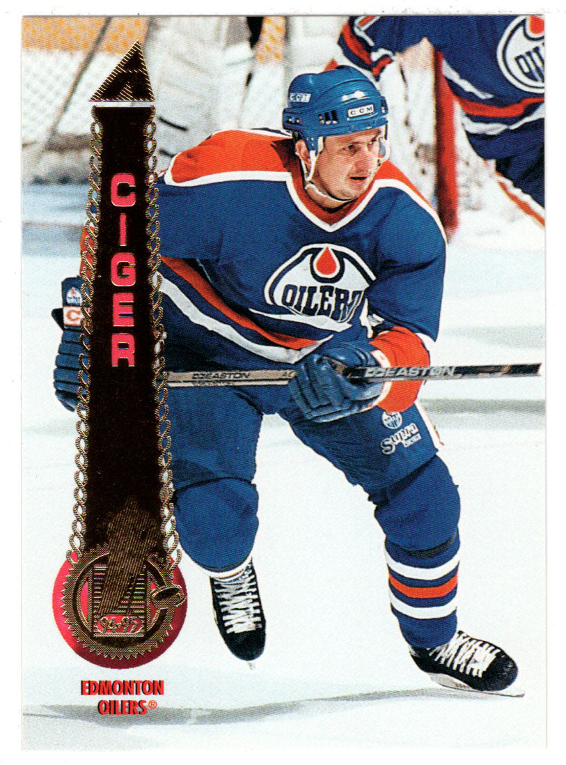 Zdeno Ciger - Edmonton Oilers (NHL Hockey Card) 1994-95 Pinnacle # 70 Mint