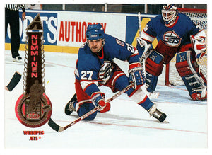 Teppo Numminen - Winnipeg Jets (NHL Hockey Card) 1994-95 Pinnacle # 77 Mint