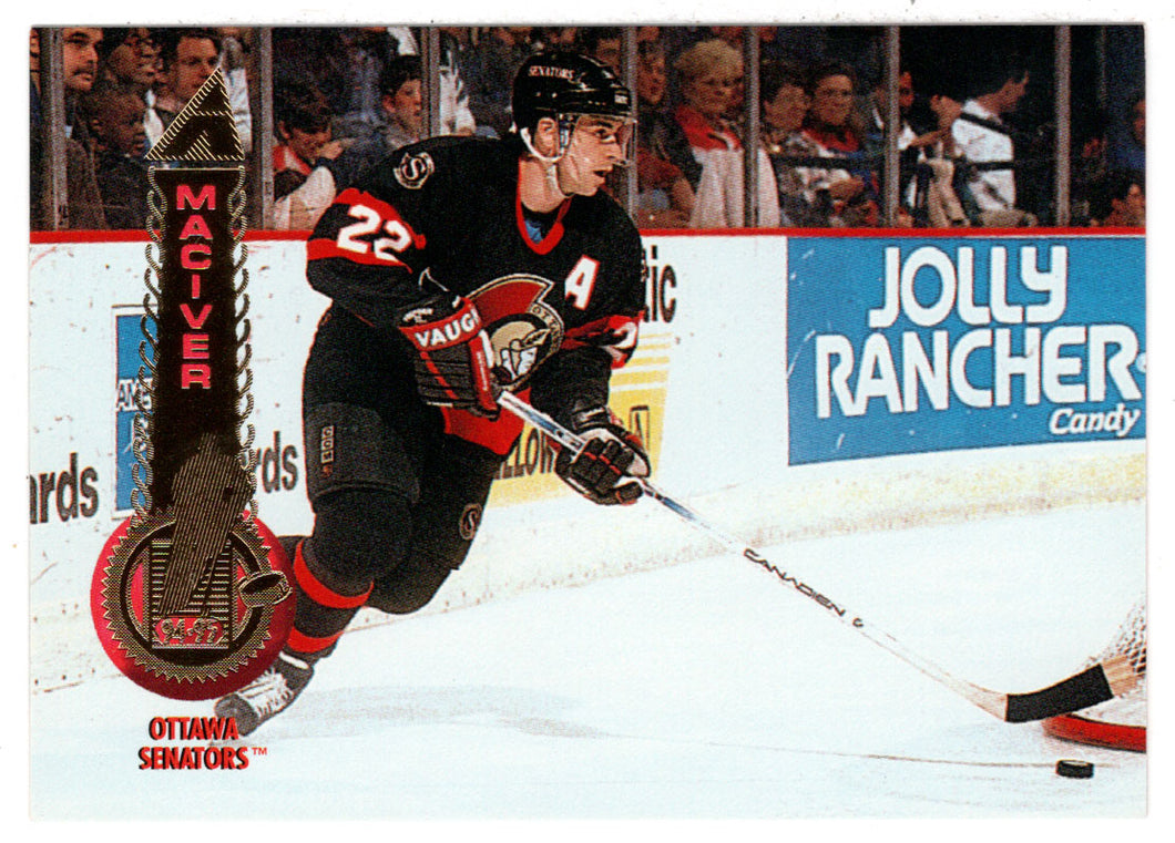 Norm Maciver - Ottawa Senators (NHL Hockey Card) 1994-95 Pinnacle # 80 Mint
