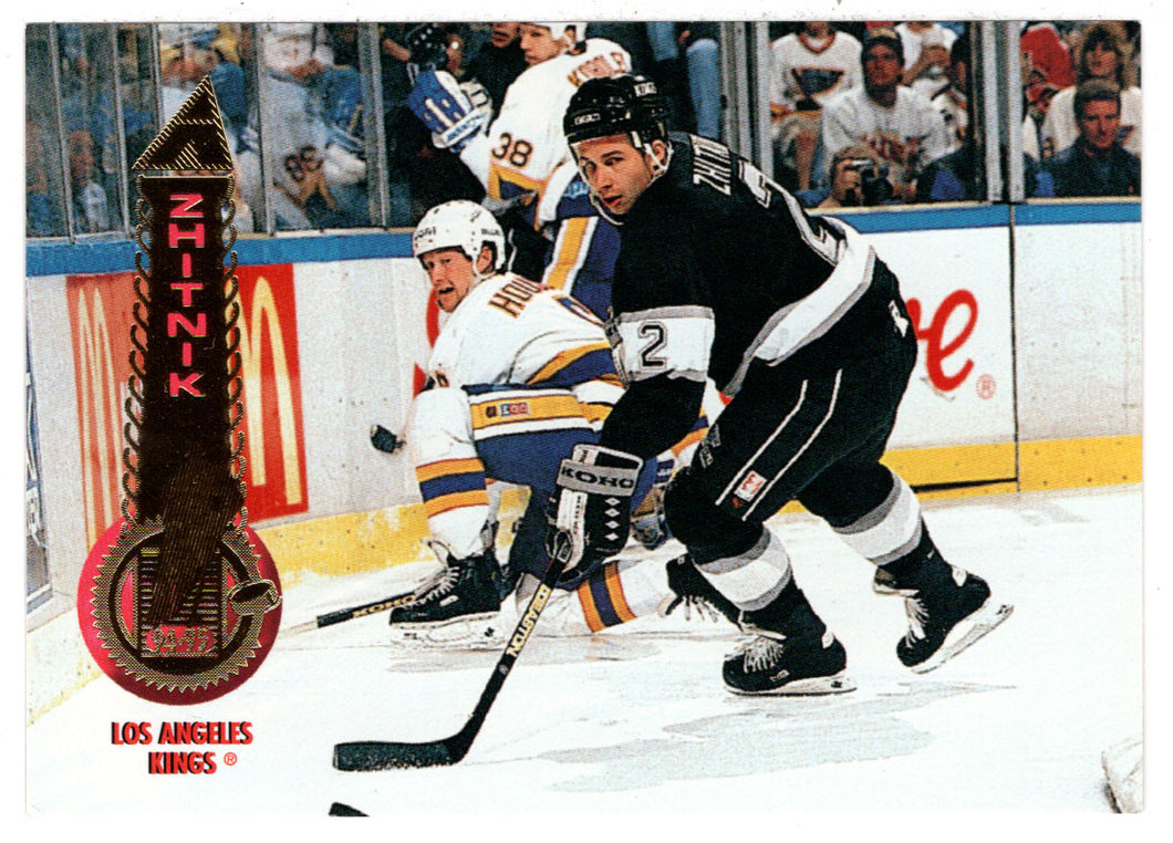 Alexei Zhitnik - Los Angeles Kings (NHL Hockey Card) 1994-95 Pinnacle # 87 Mint