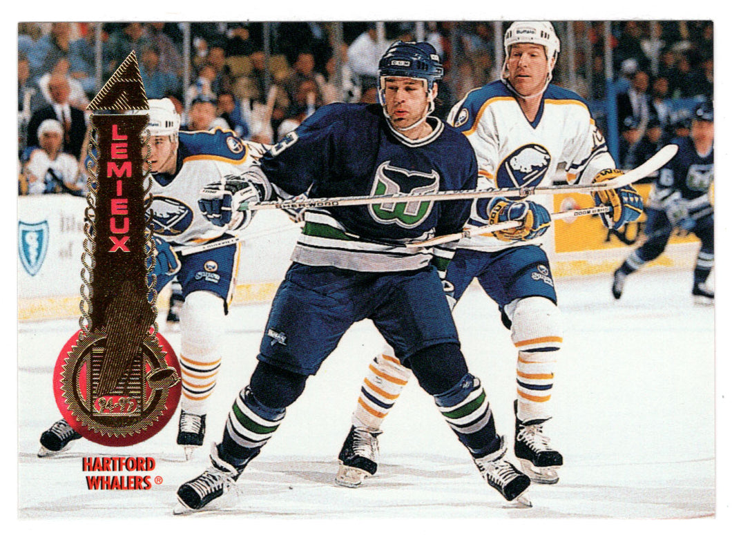 Jocelyn Lemieux - Hartford Whalers (NHL Hockey Card) 1994-95 Pinnacle # 89 Mint