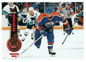 Igor Kravchuk - Edmonton Oilers (NHL Hockey Card) 1994-95 Pinnacle # 96 Mint