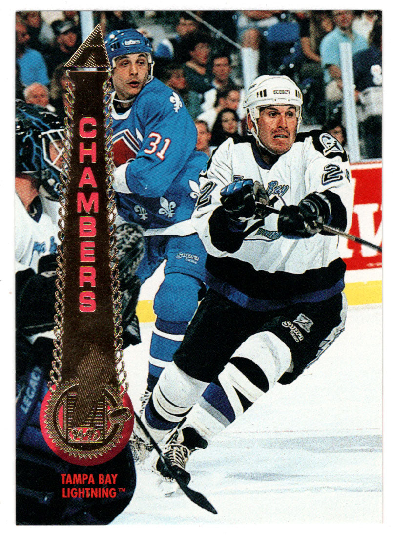 Shawn Chambers - Tampa Bay Lightning (NHL Hockey Card) 1994-95 Pinnacle # 97 Mint