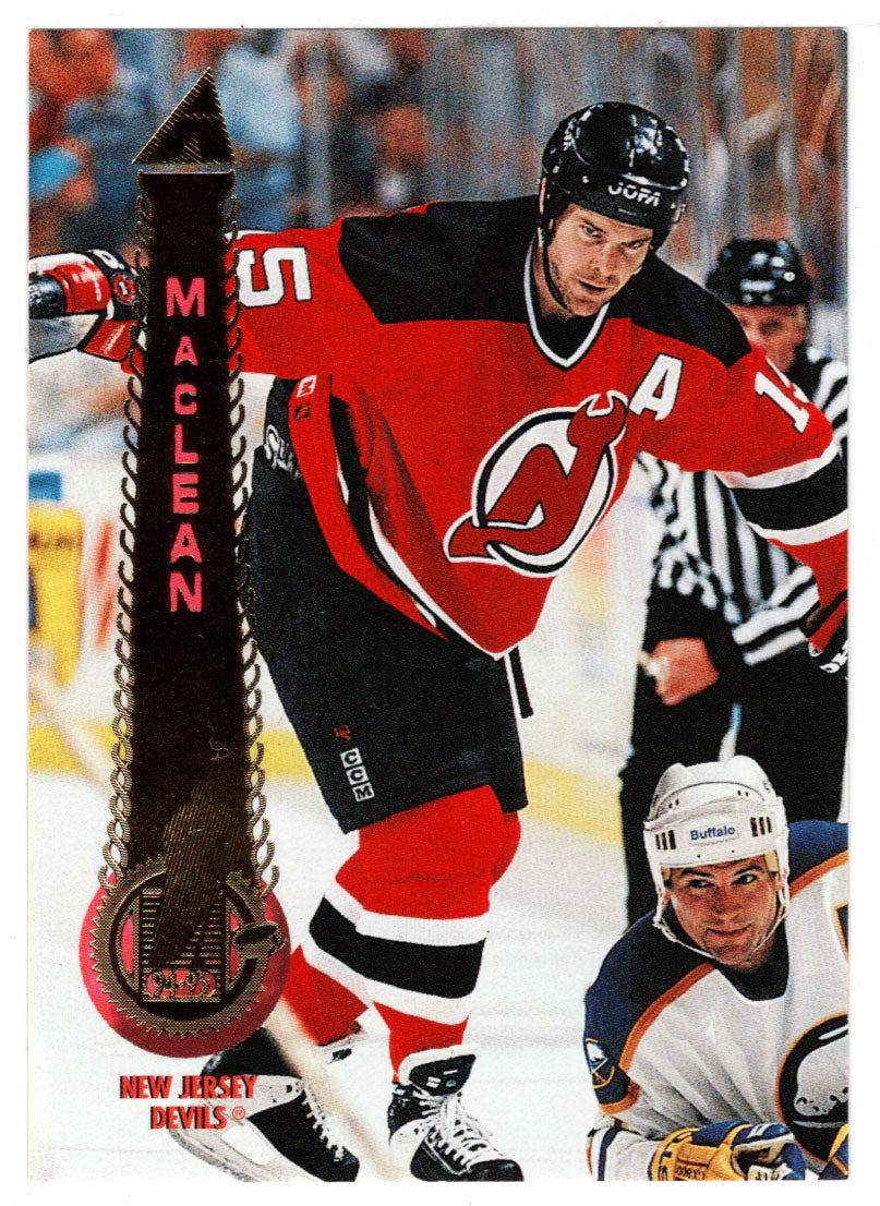 John MacLean - New Jersey Devils (NHL Hockey Card) 1994-95 Pinnacle # 101 Mint