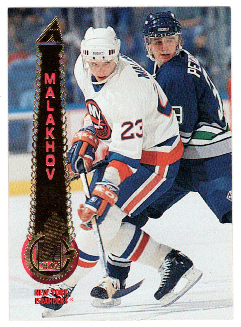 Vladimir Malakhov - New York Islanders (NHL Hockey Card) 1994-95 Pinnacle # 104 Mint