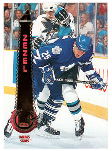 Peter Zezel - Toronto Maple Leafs (NHL Hockey Card) 1994-95 Pinnacle # 109 Mint