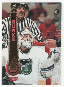 Sean Burke - Hartford Whalers (NHL Hockey Card) 1994-95 Pinnacle # 114 Mint