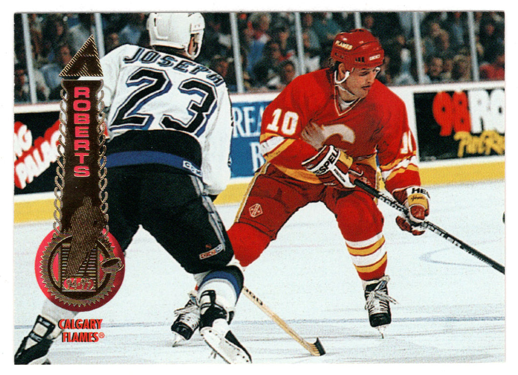 Gary Roberts - Calgary Flames (NHL Hockey Card) 1994-95 Pinnacle # 115 Mint