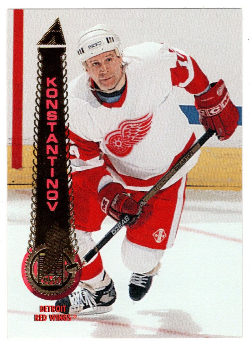 Vladimir Konstantinov - Detroit Red Wings (NHL Hockey Card) 1994-95 Pinnacle # 116 Mint