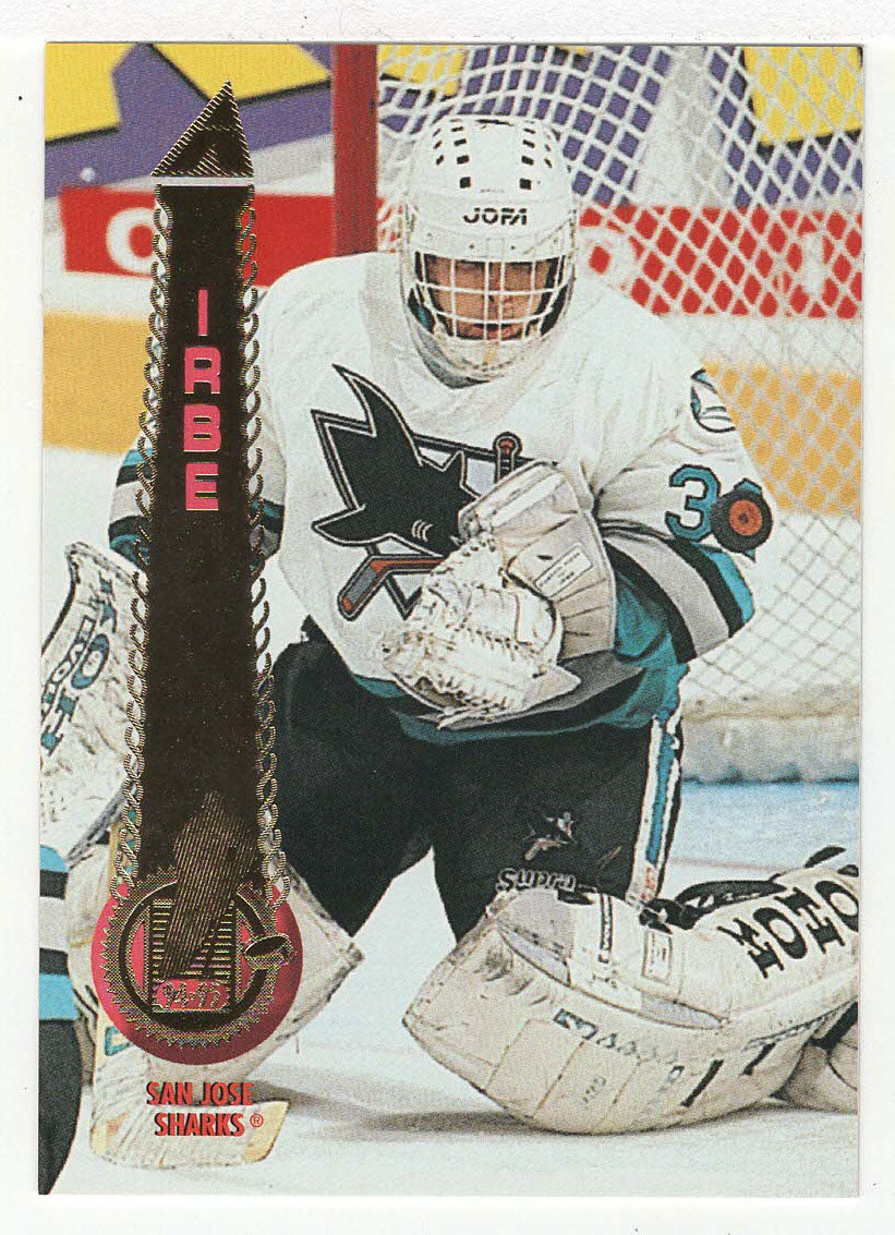 Arturs Irbe - San Jose Sharks (NHL Hockey Card) 1994-95 Pinnacle # 121 Mint