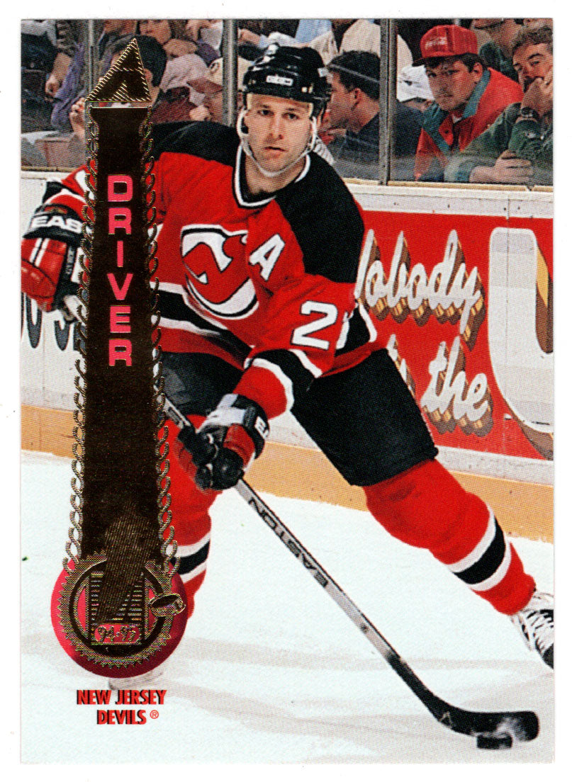 Bruce Driver - New Jersey Devils (NHL Hockey Card) 1994-95 Pinnacle # 126 Mint