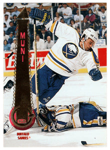 Craig Muni - Buffalo Sabres (NHL Hockey Card) 1994-95 Pinnacle # 143 Mint