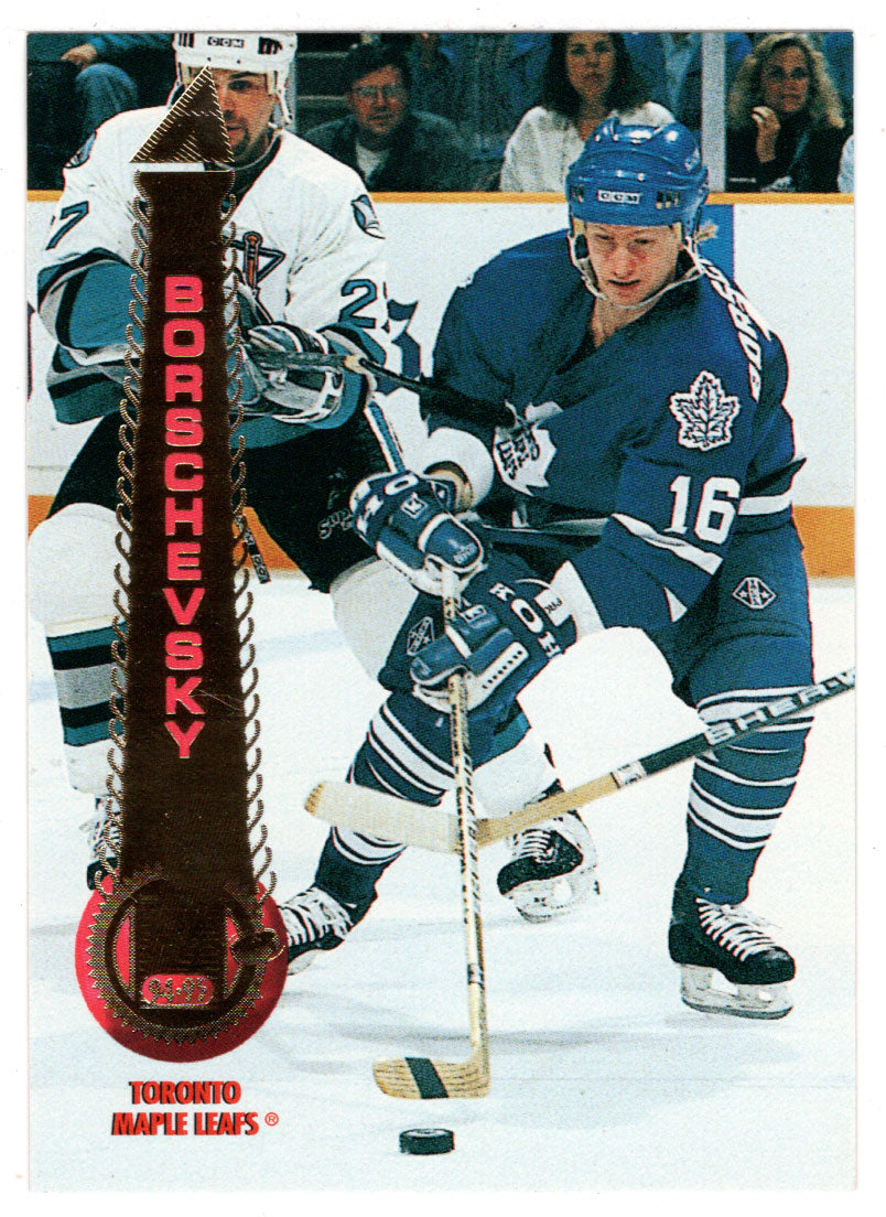 Nikolai Borschevsky - Toronto Maple Leafs (NHL Hockey Card) 1994-95 Pinnacle # 160 Mint