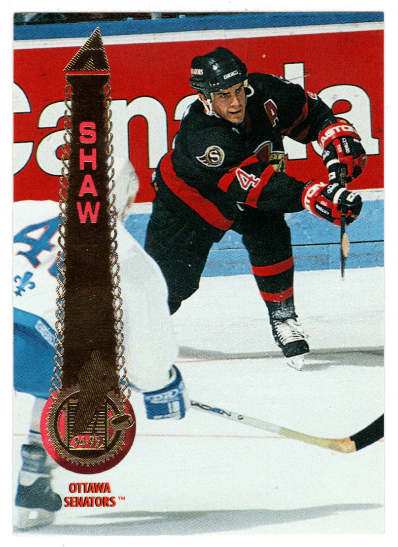 Brad Shaw - Ottawa Senators (NHL Hockey Card) 1994-95 Pinnacle # 162 Mint
