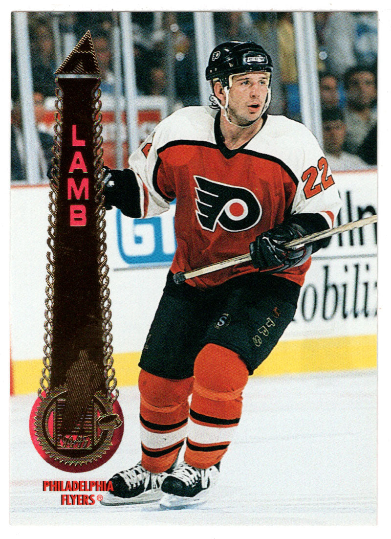Mark Lamb - Philadelphia Flyers (NHL Hockey Card) 1994-95 Pinnacle # 163 Mint