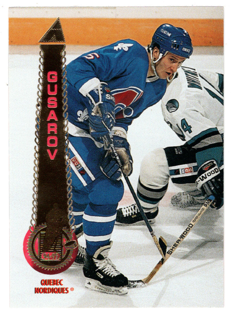 Alexei Gusarov - Quebec Nordiques (NHL Hockey Card) 1994-95 Pinnacle # 164 Mint
