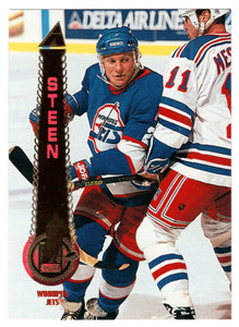 Thomas Steen - Winnipeg Jets (NHL Hockey Card) 1994-95 Pinnacle # 171 Mint