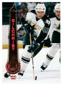 Brent Gilchrist - Dallas Stars (NHL Hockey Card) 1994-95 Pinnacle # 185 Mint