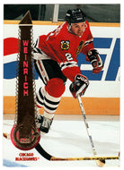 Eric Weinrich - Chicago Blackhawks (NHL Hockey Card) 1994-95 Pinnacle # 186 Mint