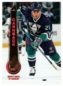 Patrik Carnback - Anaheim Ducks (NHL Hockey Card) 1994-95 Pinnacle # 189 Mint