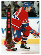 Patrice Brisebois - Montreal Canadiens (NHL Hockey Card) 1994-95 Pinnacle # 191 Mint