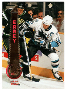 Bob Errey - San Jose Sharks (NHL Hockey Card) 1994-95 Pinnacle # 192 Mint