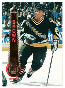 Doug Brown - Pittsburgh Penguins (NHL Hockey Card) 1994-95 Pinnacle # 197 Mint