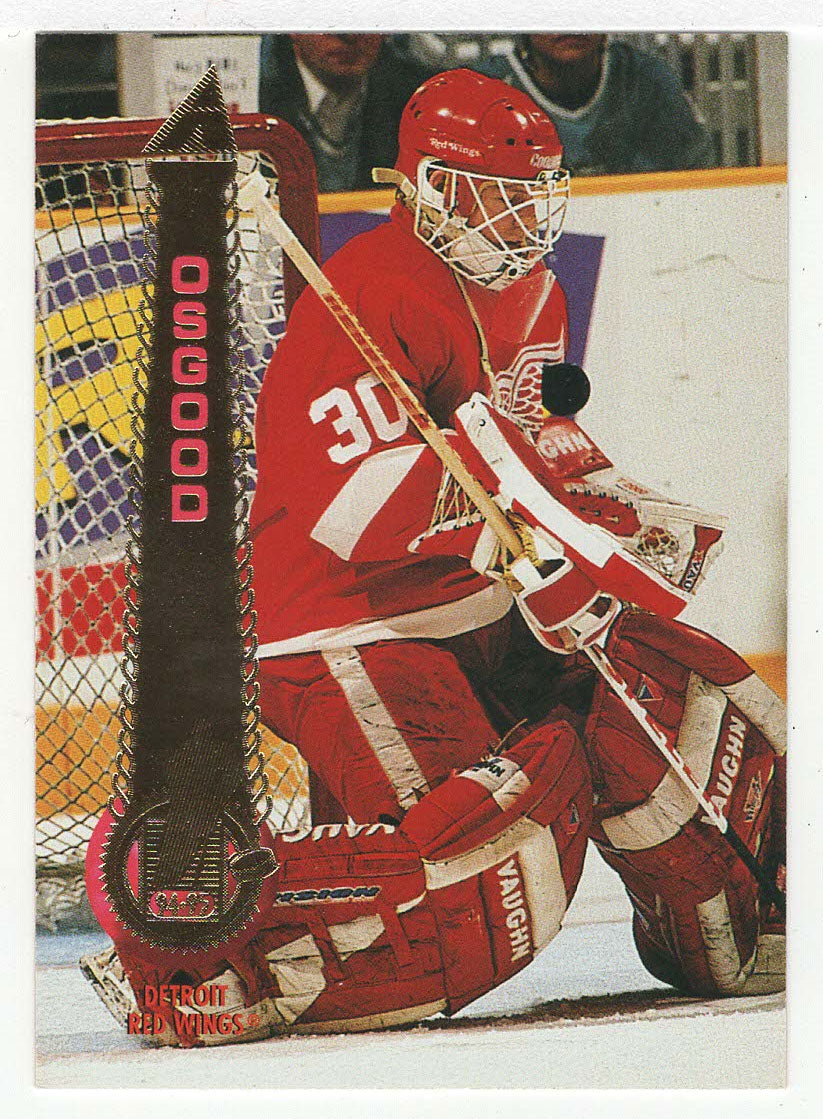 Chris Osgood - Detroit Red Wings (NHL Hockey Card) 1994-95 Pinnacle # 199 Mint