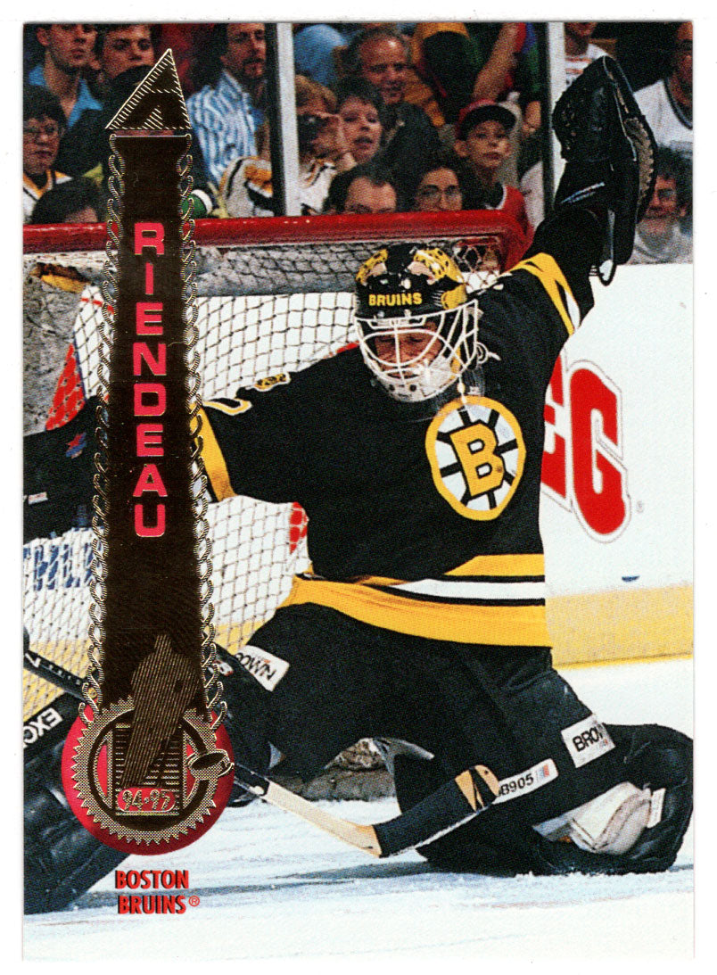 Vincent Riendeau - Boston Bruins (NHL Hockey Card) 1994-95 Pinnacle # 212 Mint