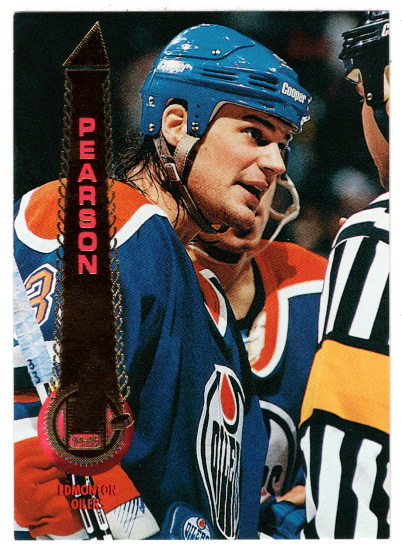 Scott Pearson - Edmonton Oilers (NHL Hockey Card) 1994-95 Pinnacle # 213 Mint