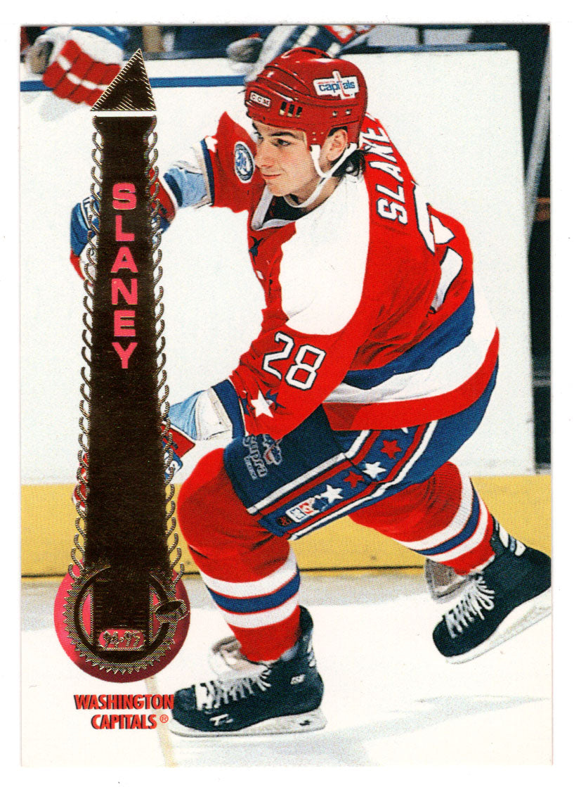 John Slaney - Washington Capitals (NHL Hockey Card) 1994-95 Pinnacle # 214 Mint