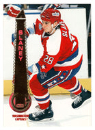 John Slaney - Washington Capitals (NHL Hockey Card) 1994-95 Pinnacle # 214 Mint