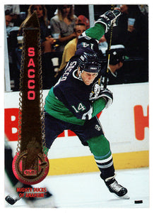 Joe Sacco - Anaheim Ducks (NHL Hockey Card) 1994-95 Pinnacle # 232 Mint