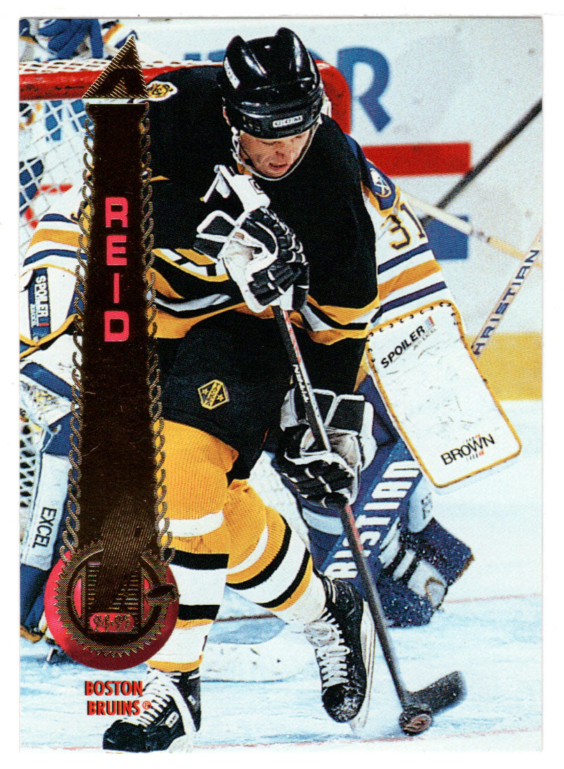 David Reid - Boston Bruins (NHL Hockey Card) 1994-95 Pinnacle # 234 Mint
