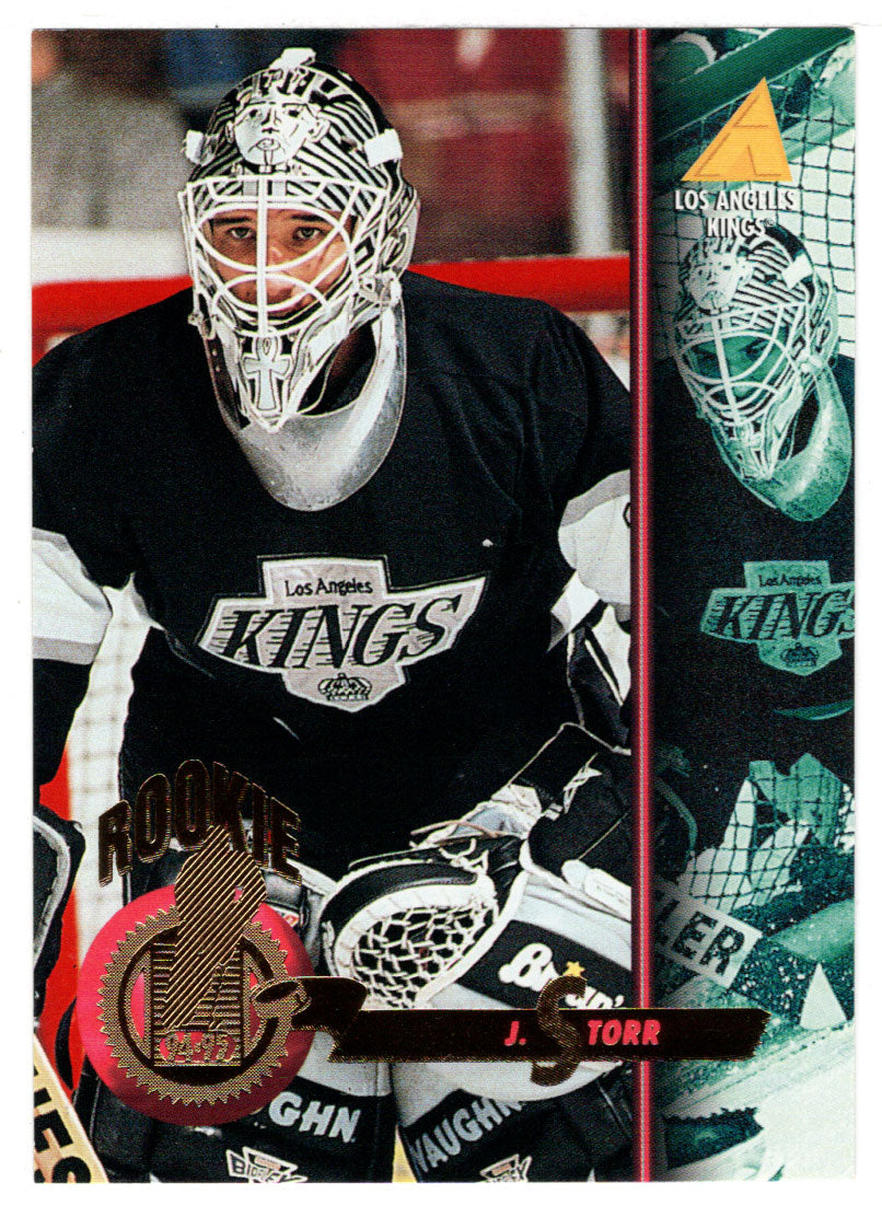 Jamie Storr - Los Angeles Kings - Rookie Season (NHL Hockey Card) 1994-95 Pinnacle # 254 Mint