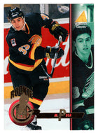 Mike Peca - Vancouver Canucks - Rookie Season (NHL Hockey Card) 1994-95 Pinnacle # 260 Mint