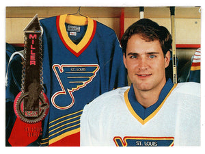 Kevin Miller - St. Louis Blues (NHL Hockey Card) 1994-95 Pinnacle # 289 Mint