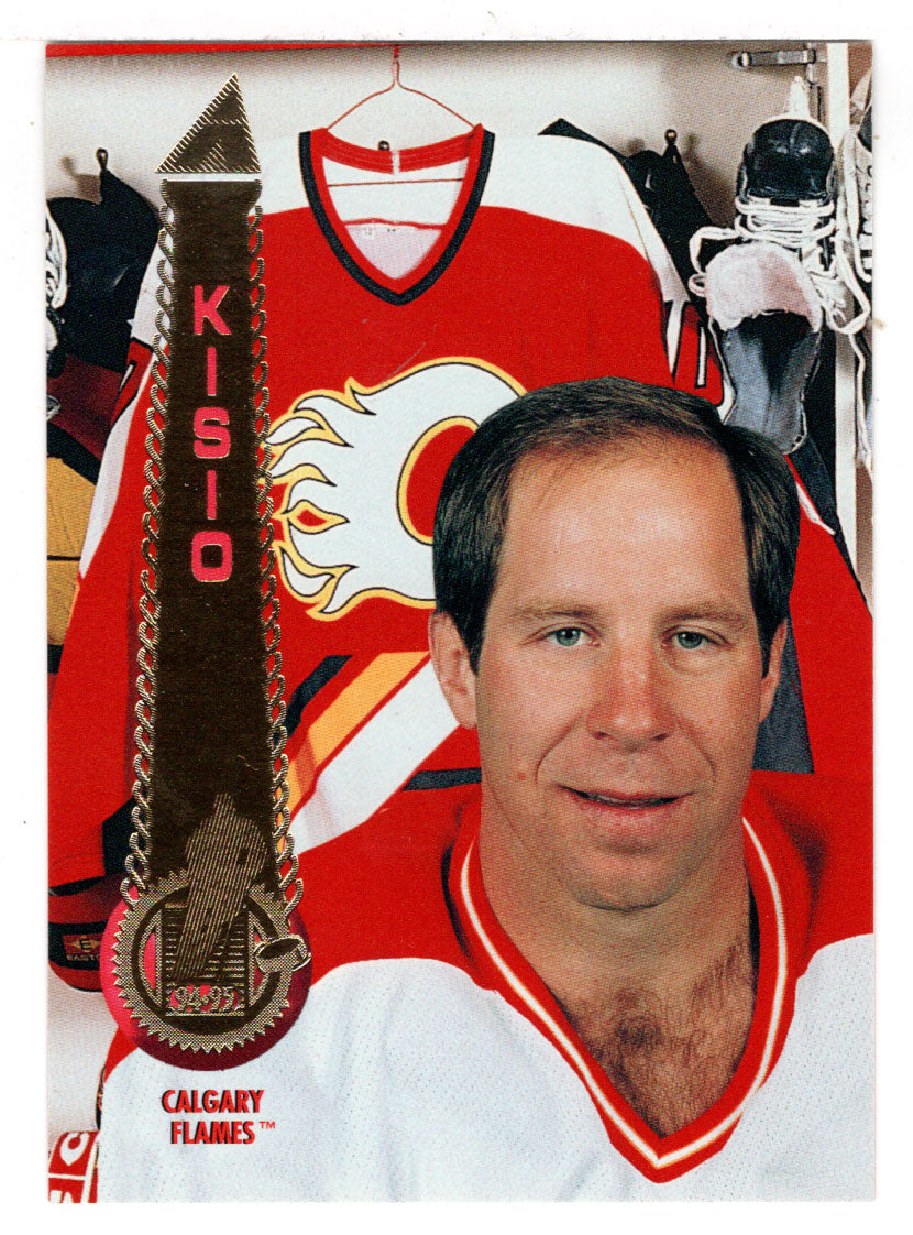 Kelly Kisio - Calgary Flames (NHL Hockey Card) 1994-95 Pinnacle # 306 Mint