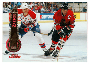 Dirk Graham - Chicago Blackhawks (NHL Hockey Card) 1994-95 Pinnacle # 317 Mint