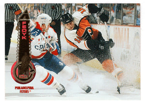 Brent Fedyk - Philadelphia Flyers (NHL Hockey Card) 1994-95 Pinnacle # 326 Mint