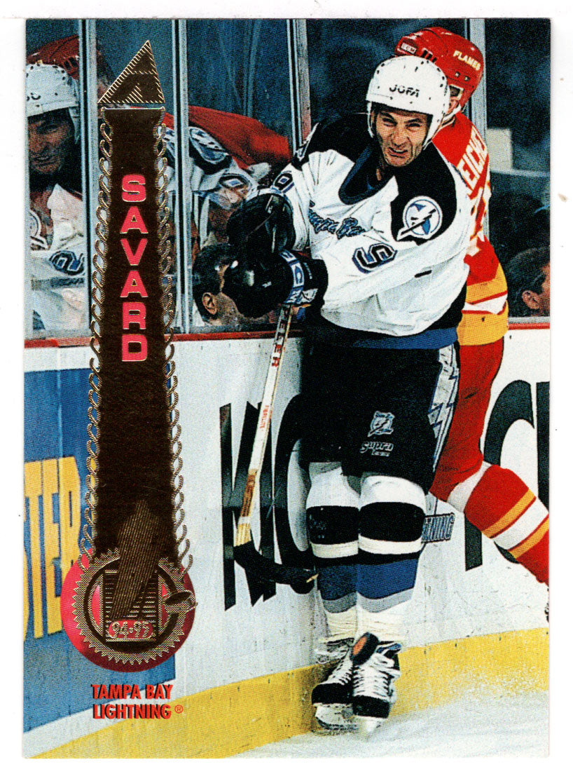 Denis Savard - Tampa Bay Lightning (NHL Hockey Card) 1994-95 Pinnacle # 340 Mint